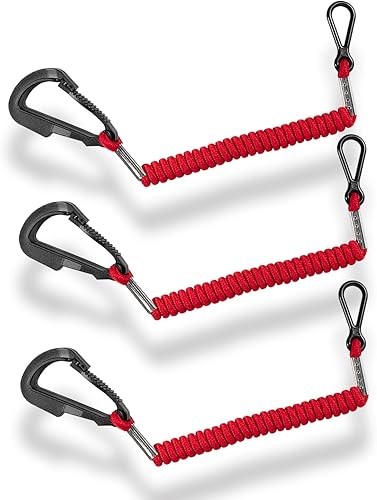 Miniatura 11 de 8M0092849 - Cordón para interruptor de muerte de barco, 2 unidades, interruptor de parada de emergencia para motor de barco, correa de seguridad