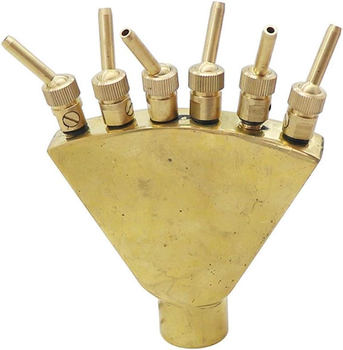 Gardening Watering System Tools 1 Piece of 1 Inch Phoenix Tail Fountain Nozzle, Plus A Small Diffuser Nozzle with Valve Garden View Pond Fountain (Color : 1 inch)