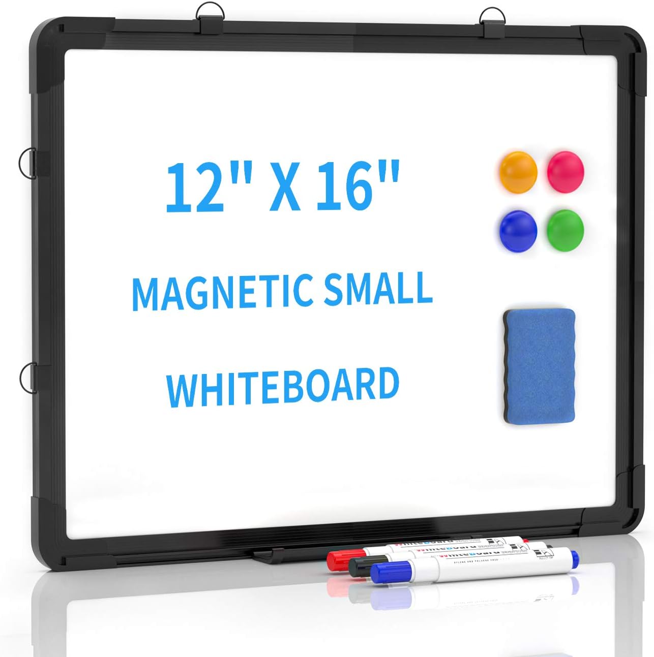 Small Dry Erase White Board 12" x 16", Portable
