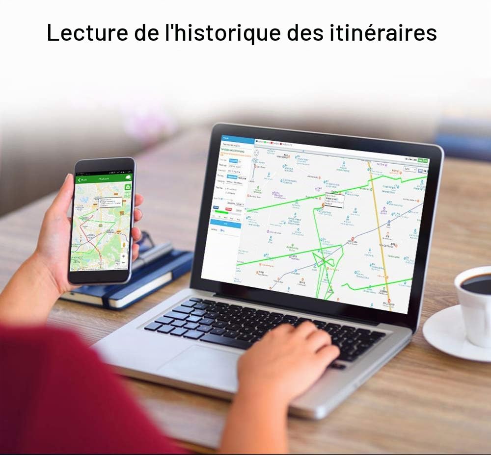 4G Tracker GPS 20000Mah TK905Pro Traceur GPS Voiture 240 Jours de Veille Localisation en Temps Réel avec Aimant Puissant Traqueur Portable Étanche Géolocalisation Alertes de Vibration SMS/APP/Web