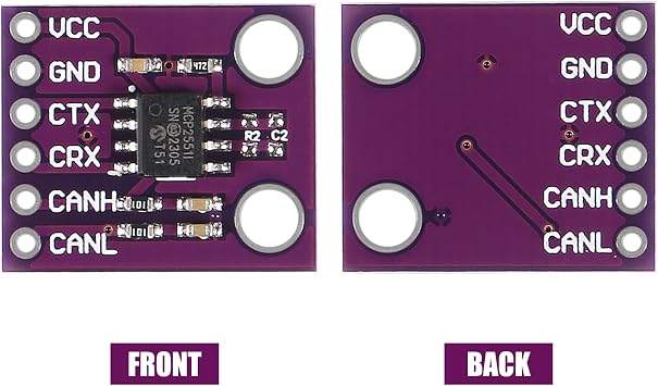 6PCS MCP2551 High Speed CAN Communication Protocol Controller Bus Interface Module Controller Board