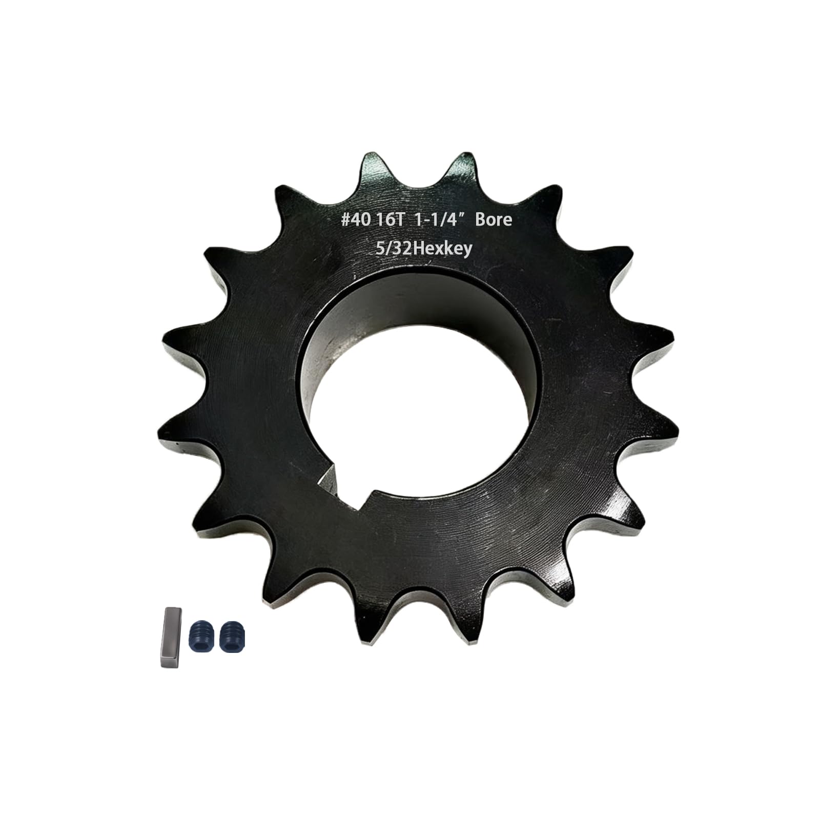 #40 Sprocket 21T 1" Bore Hardened Black Oxide — Amazon image 13