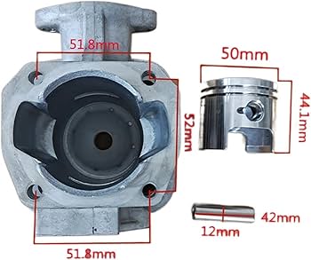 ロビン Amazon.com : DAIKONRICH 50mm Cylinder Piston Ring Kit FITS