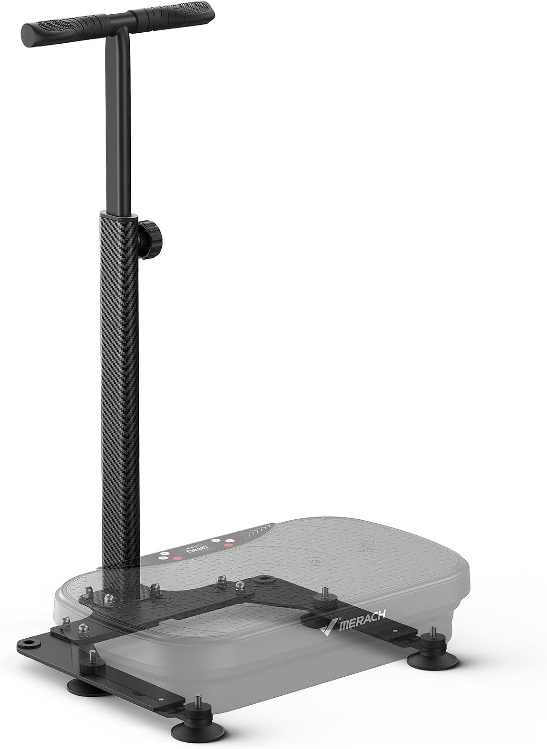 MERACH Vibration Plate Armrest, Handrails for Vibration Plates, Height Adjustable Armrests Suitable for Seniors and Beginners, Only Handrails Without Vibration Plate MAX 38.6"H