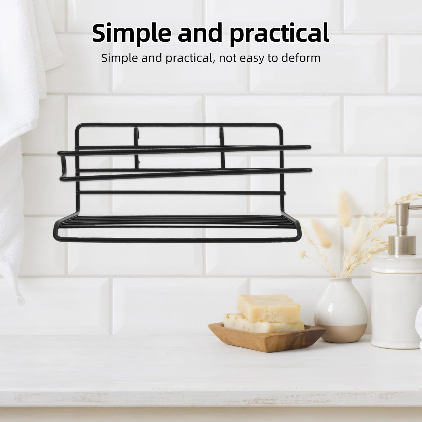 TOPBATHY 3 Piezas Organizador de Pared para Tablero Perforado Ganchos de