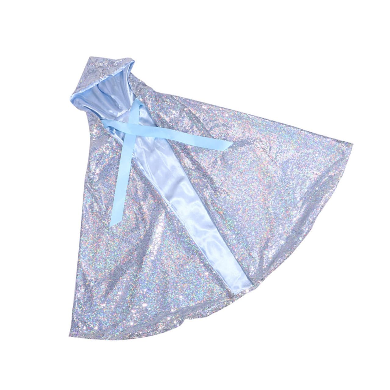 ifundom Mantello per Cappuccio Lucente Costume da Cosplay Autunnale Confortevole Mantello Elegante per Feste in Maschera e Compleanni Accessorio Antivento e Caldo per Giochi di Ruolo e