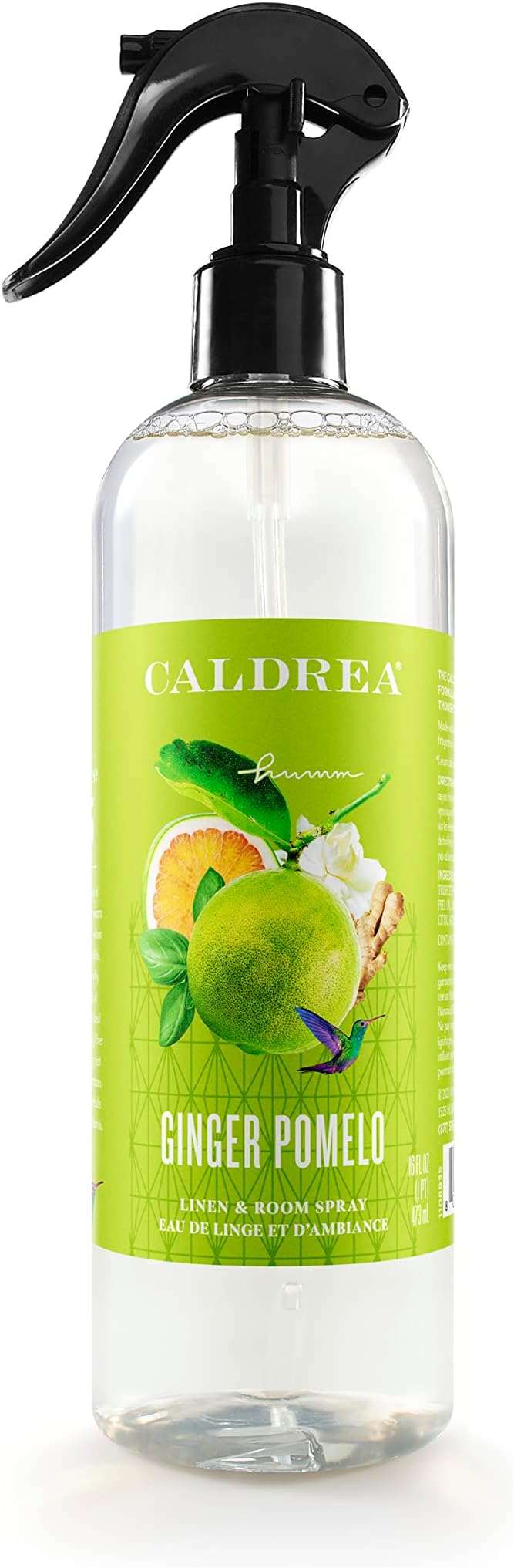 Caldrea Ginger Pomelo Linen & Room Spray 16 oz
