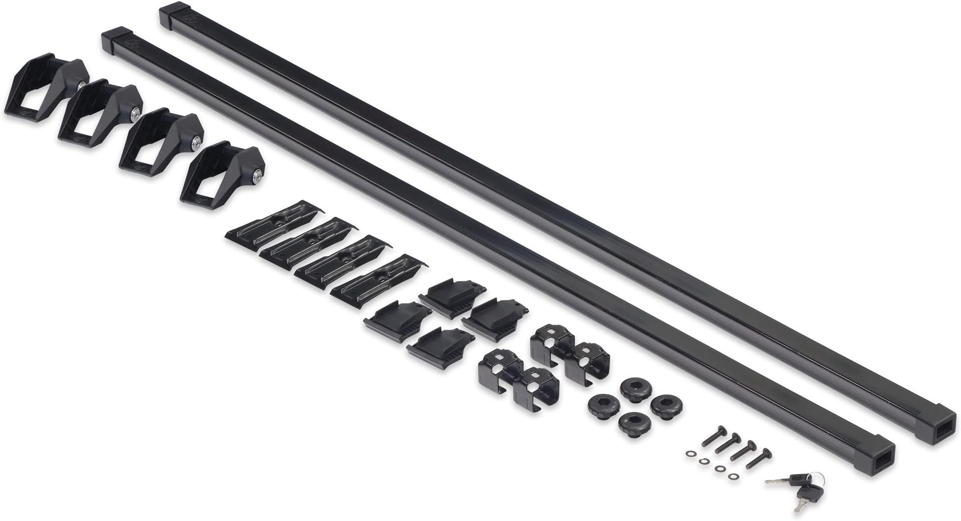 Streetwize SWRB3 Universal Roof Bars Rails for Vehicles with Roof Rails