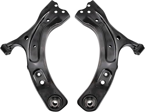 TRQ Juego de brazos de control delanteros inferiores compatibles con Subaru Impreza 2017-2022