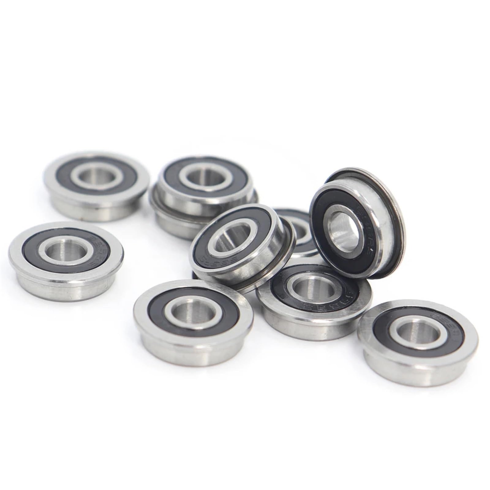 Roulement F695 2RS 5x13x4 Mm, 10 pièces, roulements à billes miniatures à bride ABEC-7 F695 RS F695RS