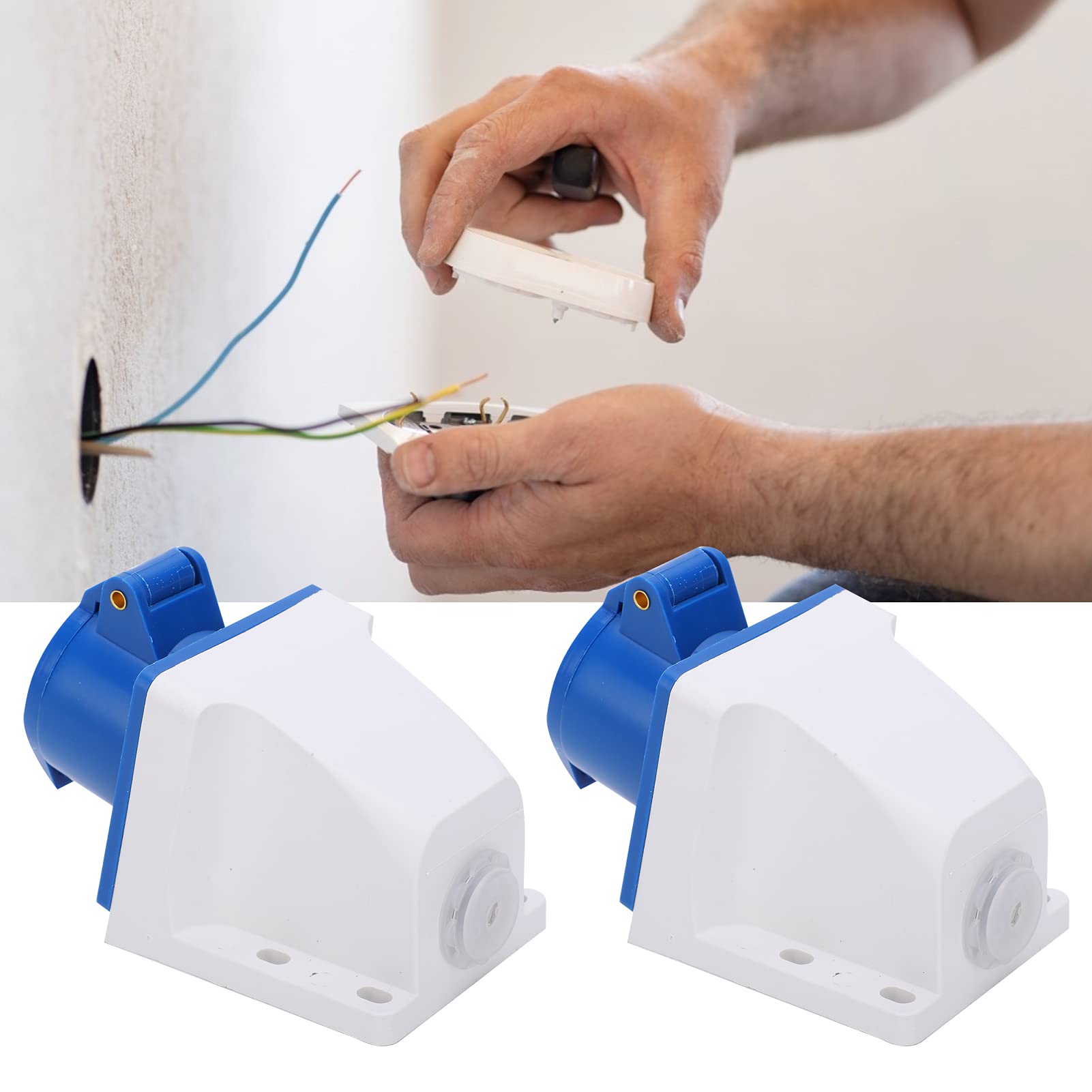 Buy Single‑Phase Industrial Power Socket, ExplosionProof 3 Hole