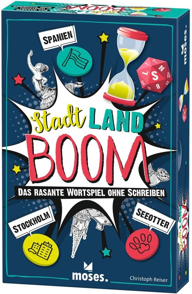 moses. Verlag GmbH City, Country, Boom!, Black