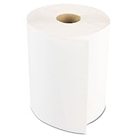 Vista 1 de Boardwalk 6250 - rollos de papel absorbente Hardwound, 1 capa sin perforar, color blanco, 106,68 m (caja de 12 rollos)