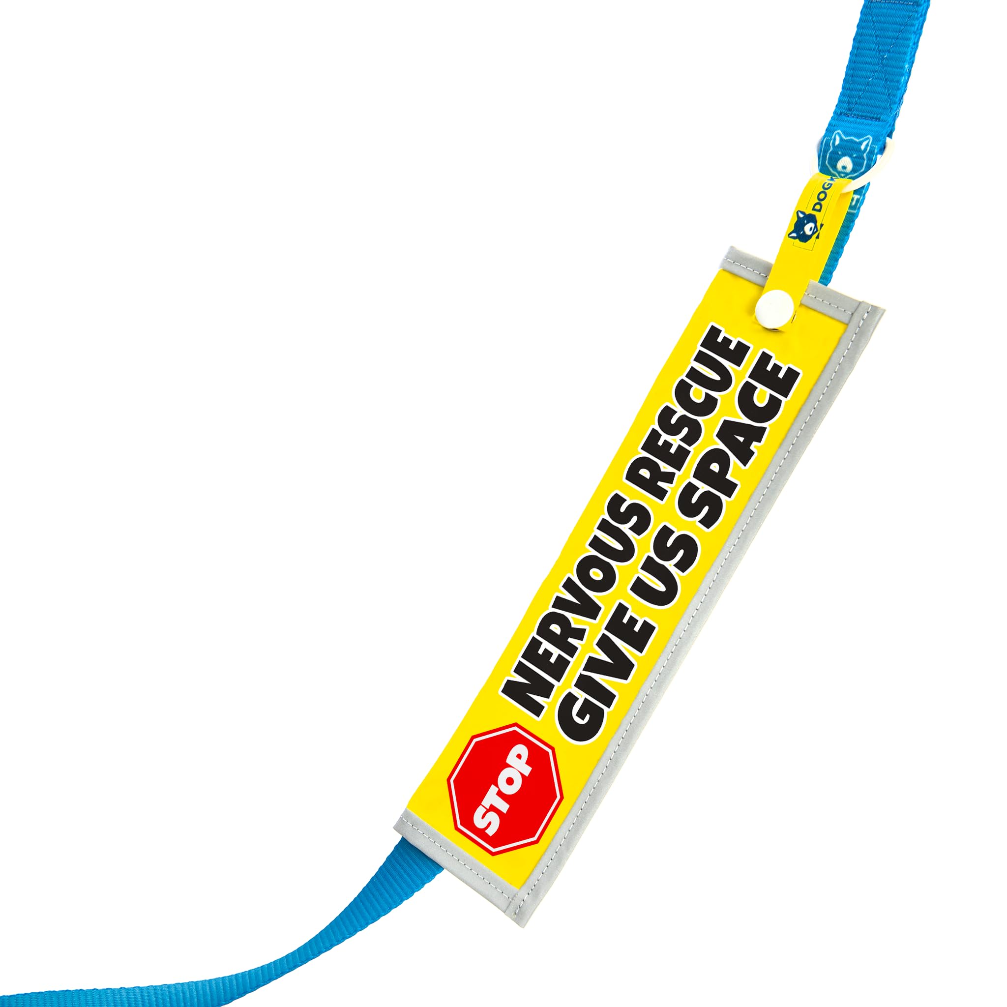 Nervous Rescue, Give Us Space, Space Awareness Sleeve for Reactive Nervous Dogs Reflective, Waterproof - Image 2