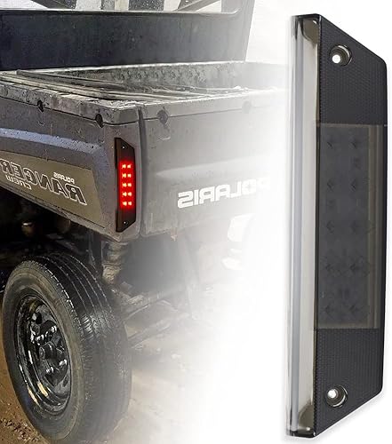 Miniatura 7 de Ranger - Luz trasera compatible con Polaris Ranger 500 700 800 900 2009-2016, repuesto OEM 2411099 (2411099 rojo)