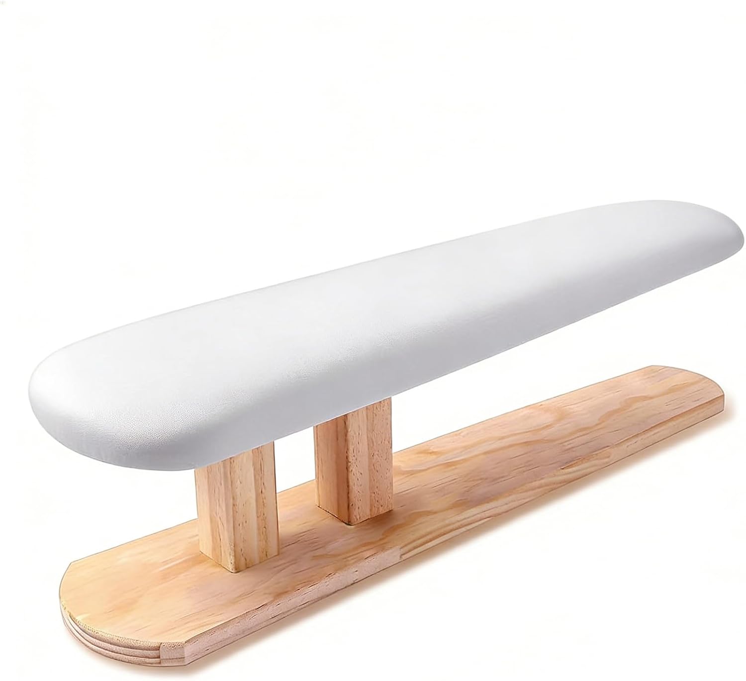 2026 Upgrade Portable Ironing Board Padded Long&Short Sleeve&Chest Tailor Ironing Board with Wooden Base for Daily Tailor Ironing,Household,Laundry Rooms,Travel Use (White)