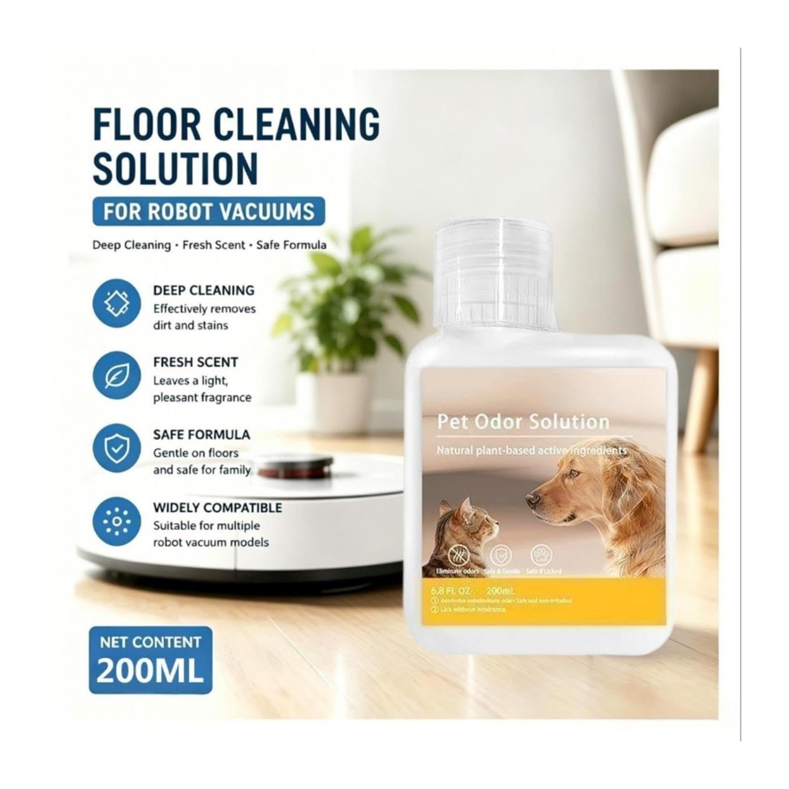 Deodorante For Animali Domestici. Compatibile Con Dreame L60 Ultra FE