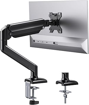 32% off: ErGear Single Monitor Arm for 13-36 inch Screens, Adjustable Gas Spring Monitor Mount Holds up …
