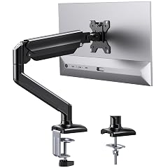ErGear Single Monitor Arm for 13-36 inch Screens Adjustable Gas Spring Monitor Mount Holds up to 22 lbs