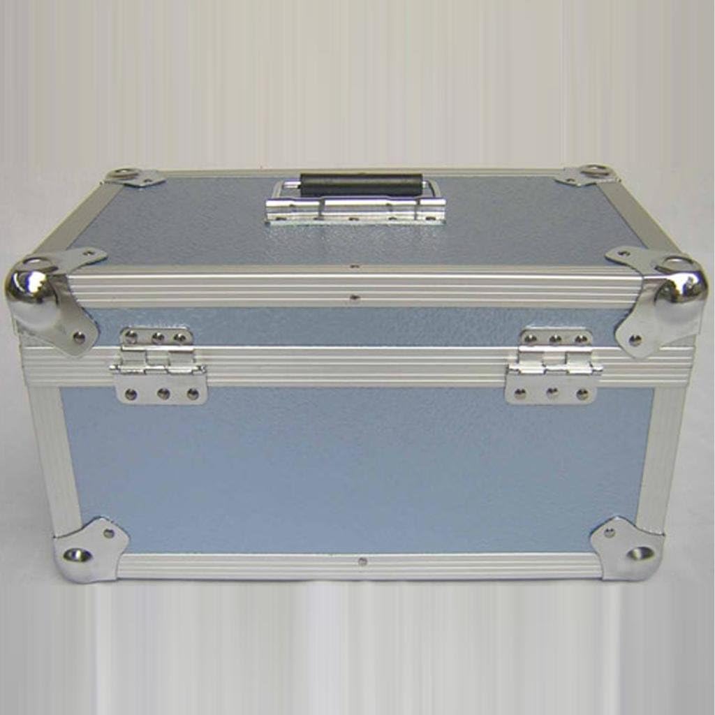 Neo Media 1 X Aluminum Blue Storage DJ Case for 200 Vinyl LP Records 7"