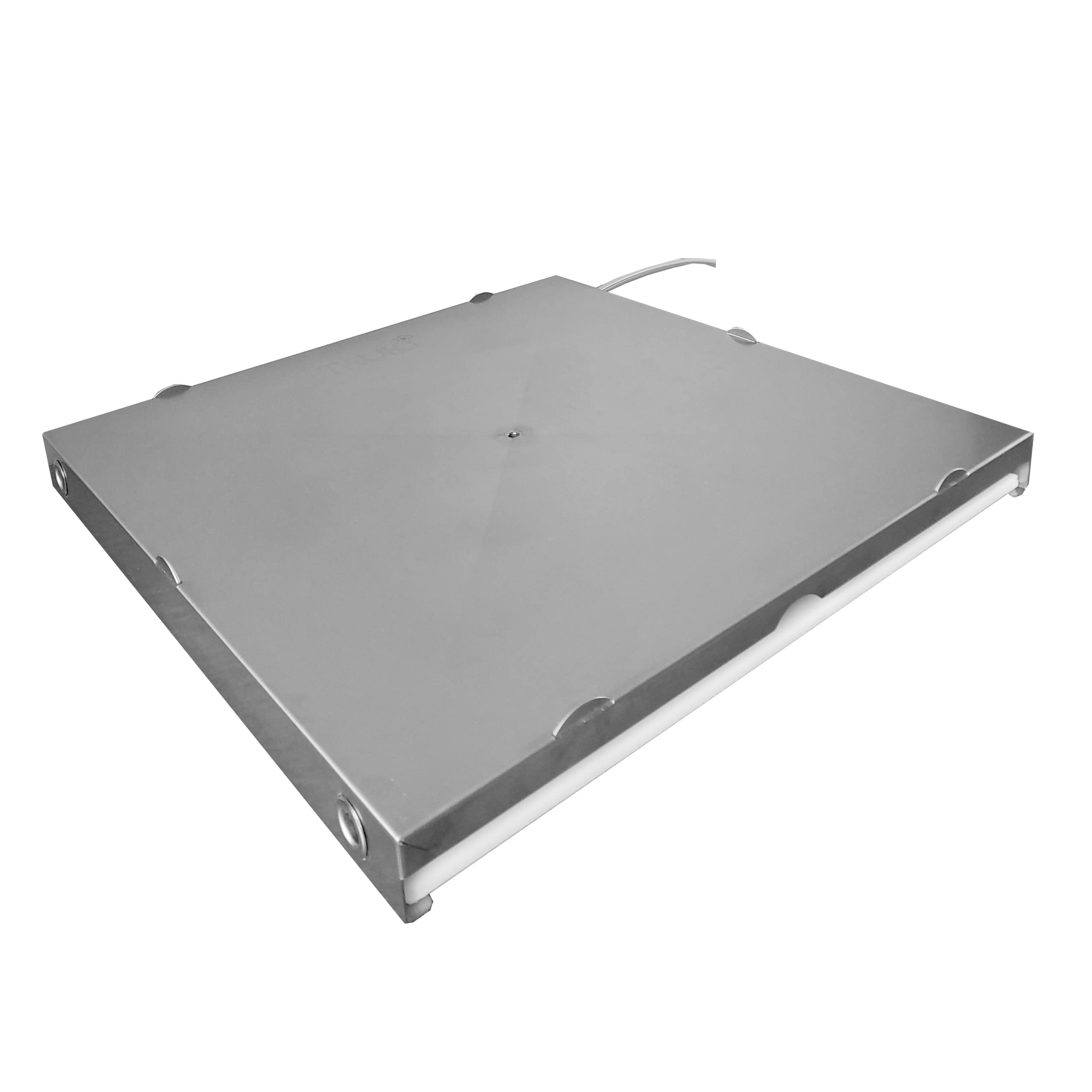Base multiusos de acero inoxidable con tabla de cortar de polietileno
