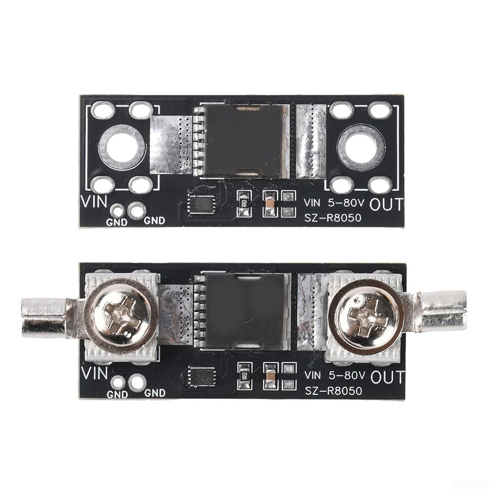 80V 50A For Ideal Diode Module Solar Anti-Reverse Charge Protection Board, 2mΩ Low Resistance High Current MOSFET for PV Battery System Backflow