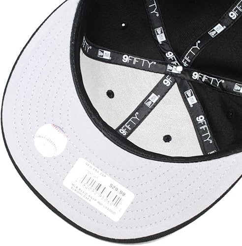Miniatura 5 de Gorra básica ajustable New Era 9Fifty 950, color negro., Negro, talla única