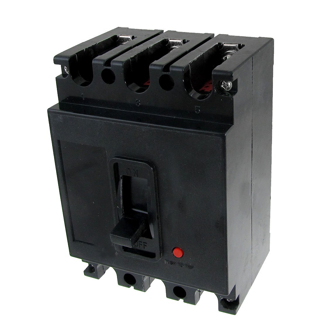 IEUMJNAT AC 380V DC 220V 40A 3P Moulded Case Circuit Breaker Black