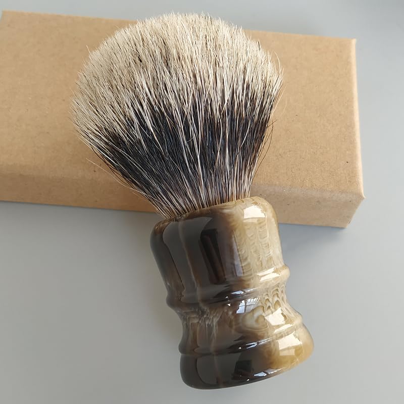 22mm finest badger hair shaving brush with resin handle