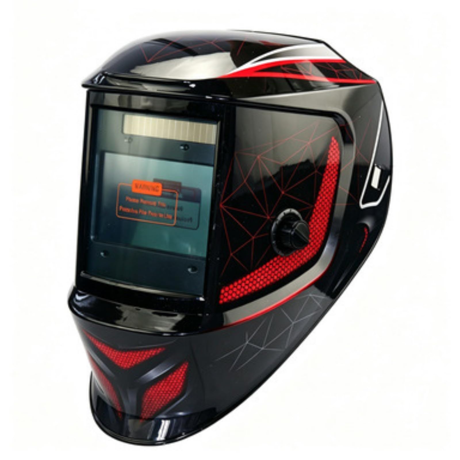 Protector Facial Soldar con Oscurecimiento Automático Profesional Casco Soldadura Fotosensible Ajustable Pantalla para Aficionados Al Bricolaje