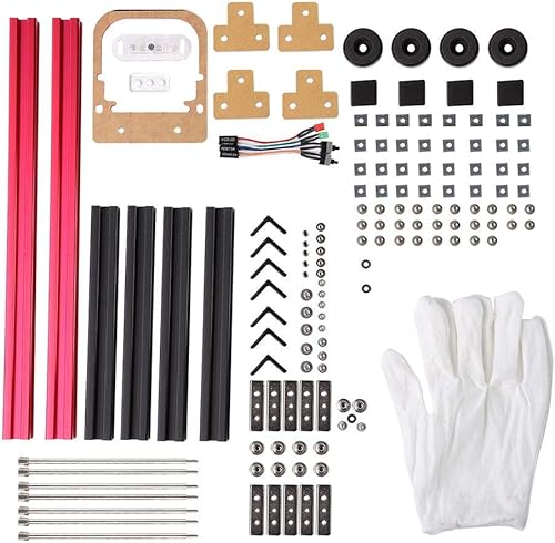 Miniatura 2 de Mini computadora ATX caso, DIY mini marco de aleación de aluminio abierto ATX placa base PC PC caja