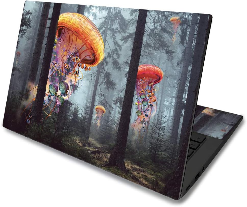 MightySkins Skin for Asus Chromebook C425 14" (2019) - Skater Penguin | Protective, Durable, and Unique Vinyl Decal wrap Cover | Easy to Apply, Remove, and Change Styles | Made in The USA