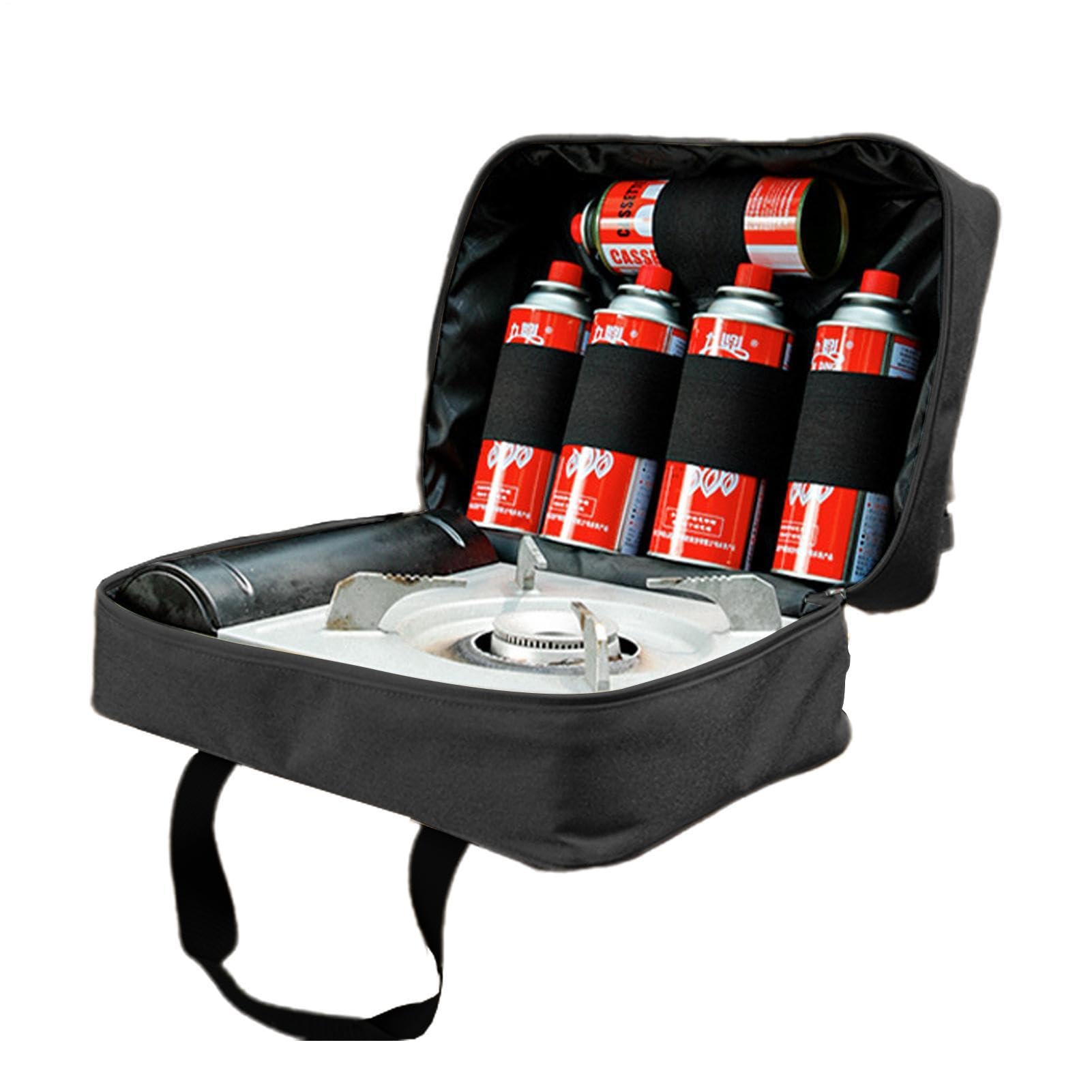 Camping-Kochgeschirrtasche - Oxford Reisetasche Herdtasche Kochutensilien | Wasserdichte Kochgeschirrtasche mit großem Fassungsvermögen und Zwei-Wege-Reißverschluss zum Grillen, Camping, Kochgeschirr,