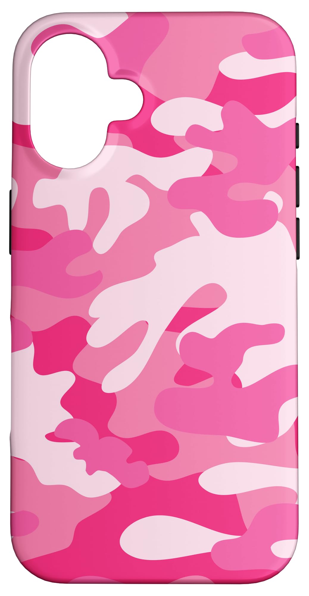Pink Camo Camouflage Case for iPhone 16
