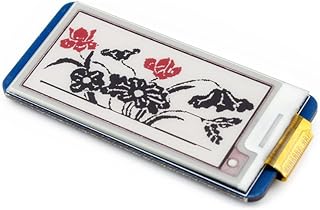 Tri-color 2.13 Inch E-Ink Display Module Three-color Resolution 212x104 3.3v E-paper Electronic Screen Panel with Embedded Controller SPI Interface Support Raspberry Pi/Arduino/STM32/Jetson Nano