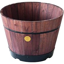 VegTrug Dark Brown Build A Barrel, BABMDB0771