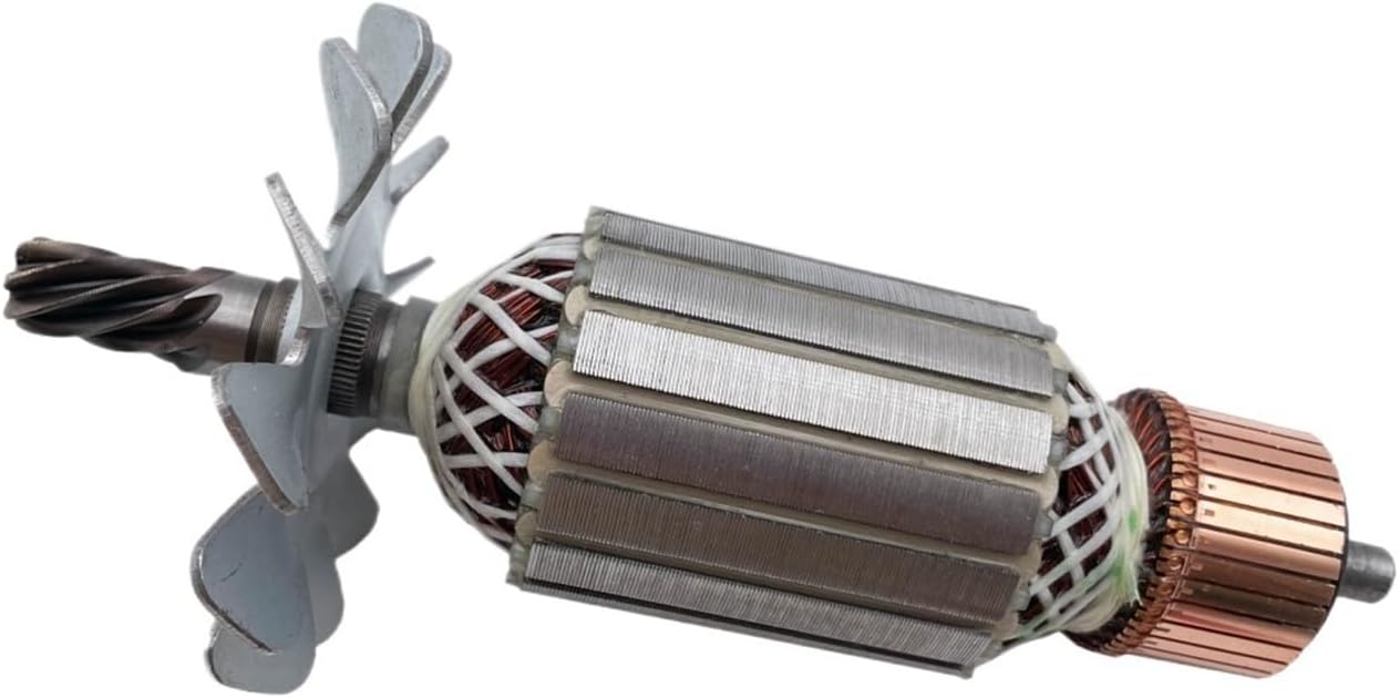 AC220V-240V Armature Rotor Anchor Replacement for Metal Cutter Shaft 2414NB 2414B(Armature)