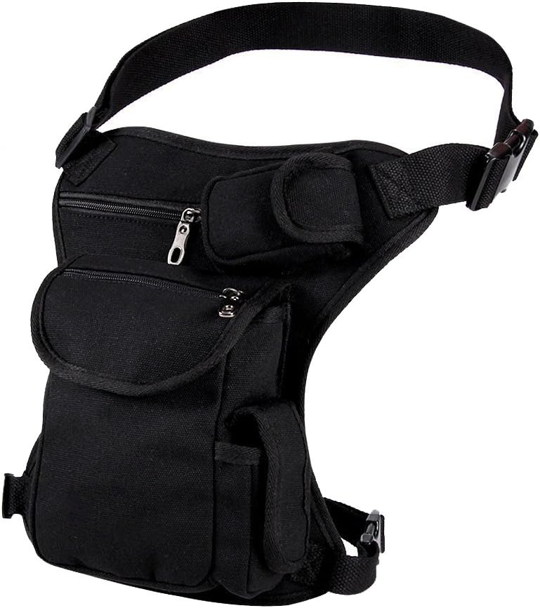 Men's Outdoor Drop Leg Bag, Generic Military Tactical Waist Fanny Pack Belt Riding Bag for Motorcycle Cycling Camping. Multi-purpose Thigh Pack Leg Bag Waist Belt Bag Shoulder Bags.