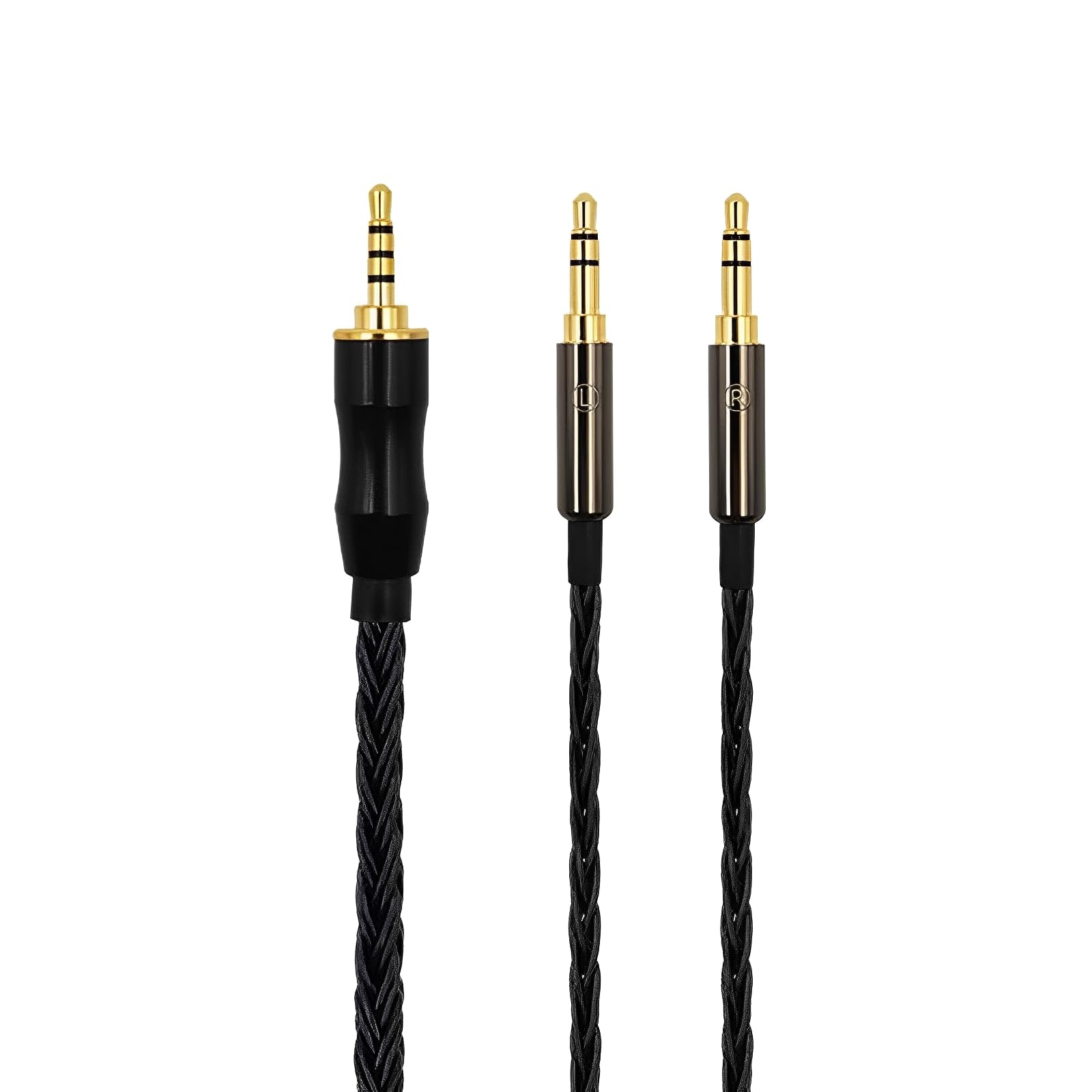 16-żyłowy kabel 4,4 mm 3,5 mm 2,5 mm 6N OCC zbalansowany kabel 1,5 m kompatybilny z S0NY MDR-Z7 Z1R DENON D7100 D7200 Beyer T1 T5P HIFIMAN Ananda Sundara HE6se HE560 HE400se HE1000se Arya Ear.