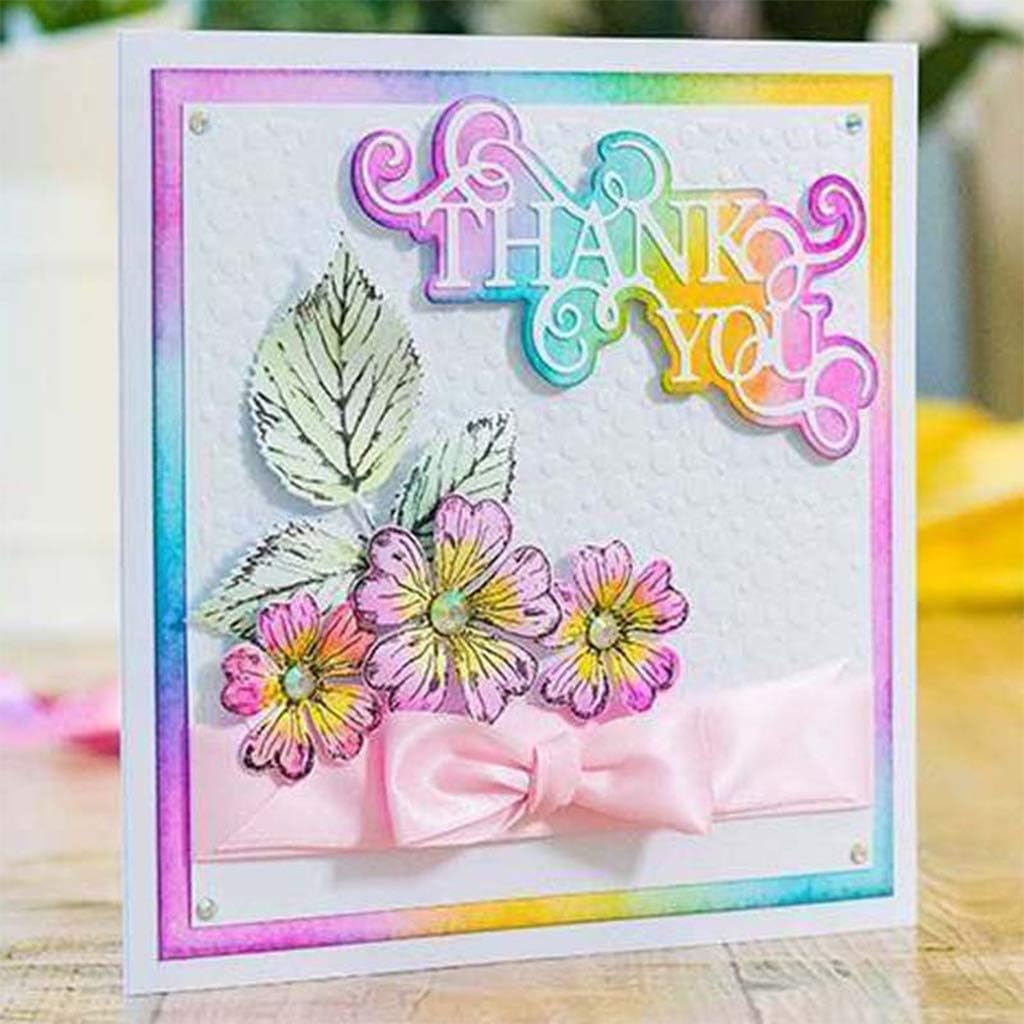 Thank You Metal Die Cuts,Cutting Dies for Card Making Clearance,Embossing Dies for Scrapbooking, DIY Album Paper Cards Art Craft Decoration