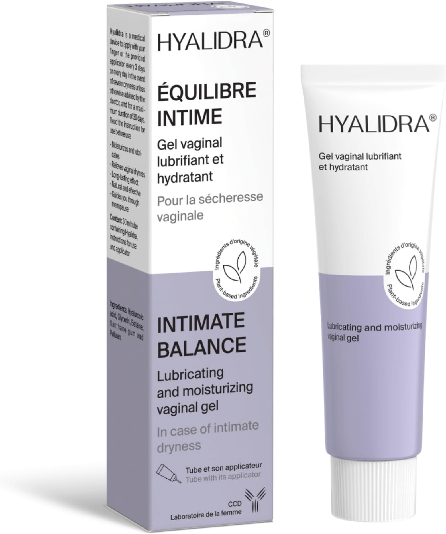 Laboratoire CCD Hyalidra Vaginal Lubricating Moisturizing Gel 30ml