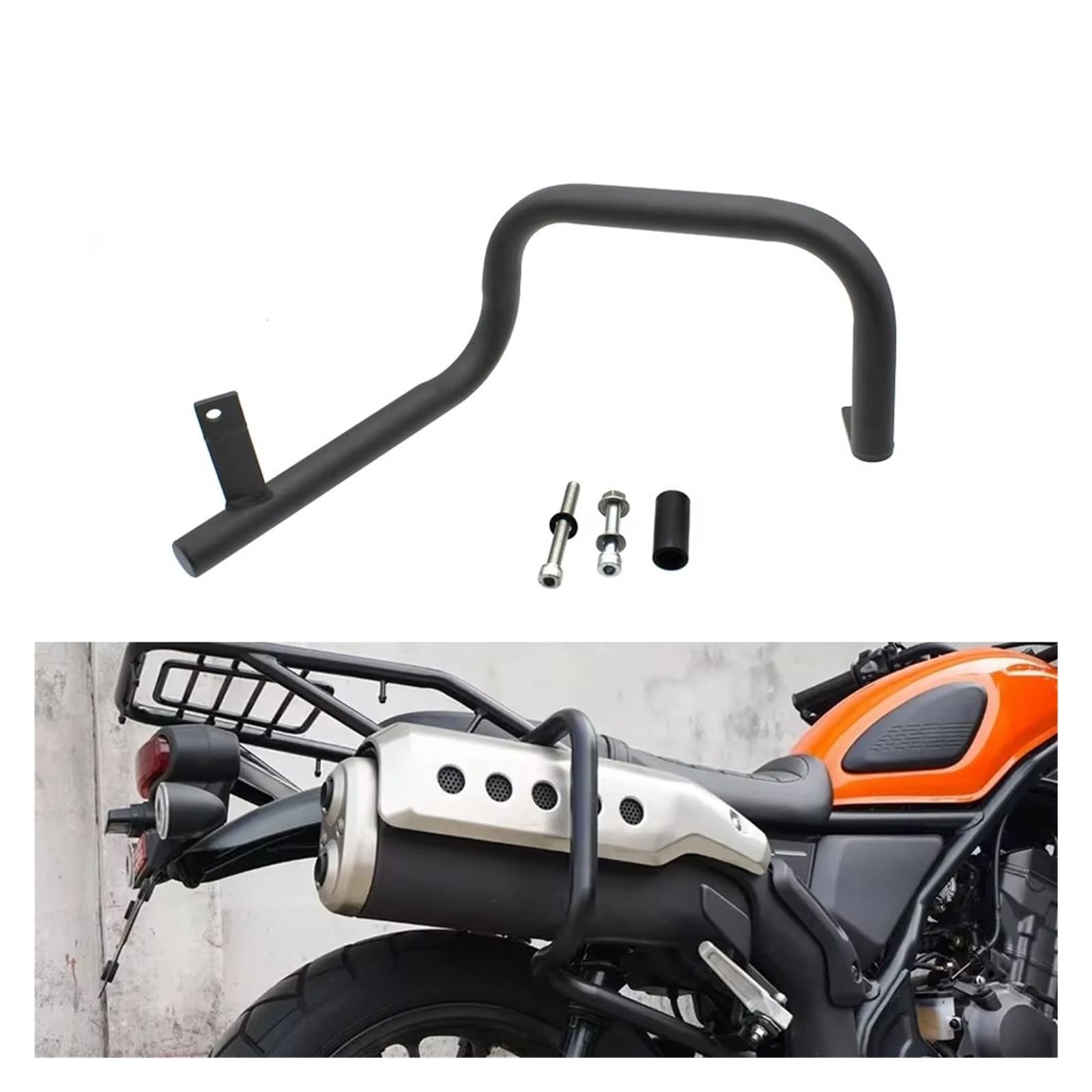 Paramotore Tubolare Per CL500 Per CL300 2023 2024 Barra Protezione Scarico Moto Accessori Paraurti Scarico Motorcycle motore Paraurti