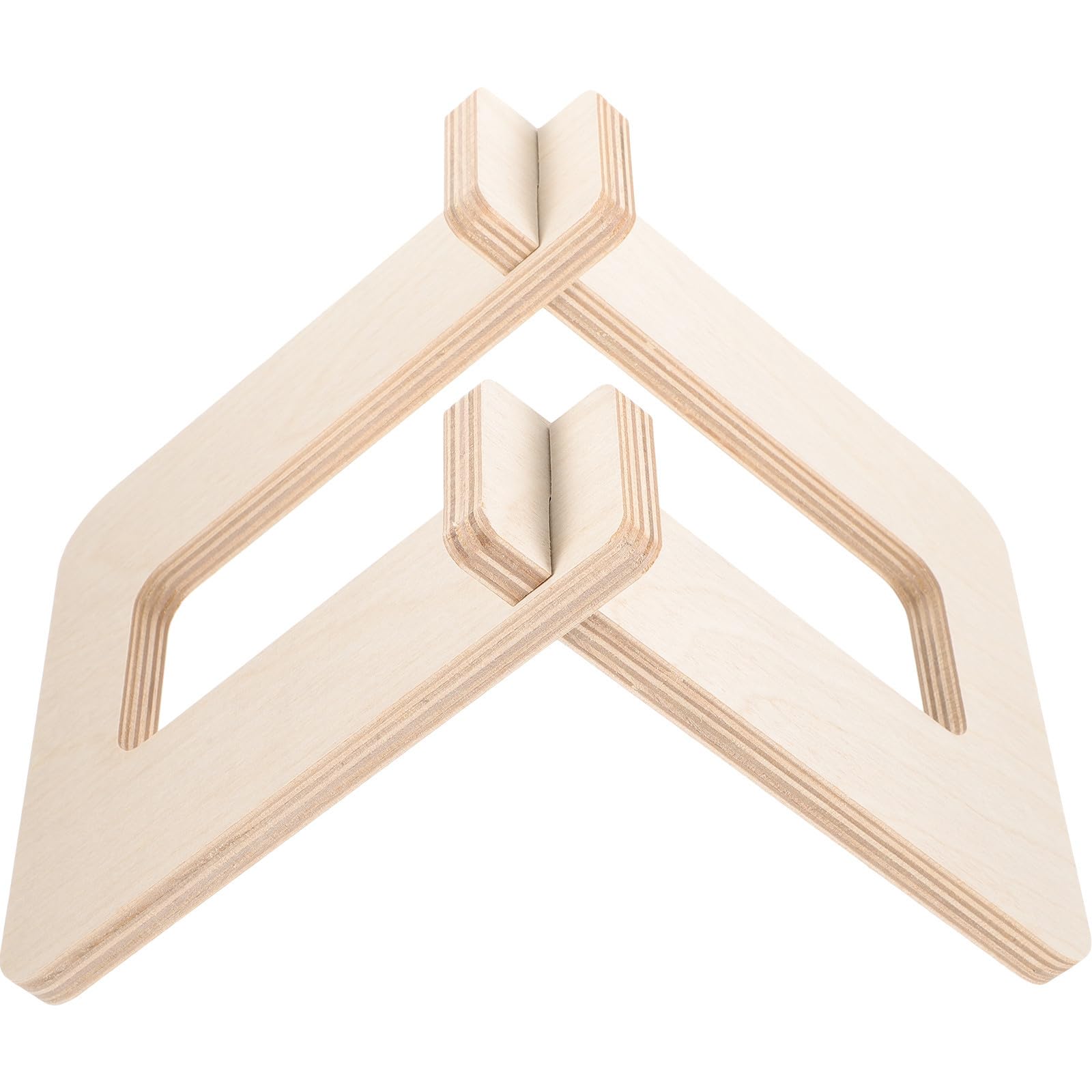 Soporte para scooter y bicicleta de madera para estacionamiento de suelo familiar