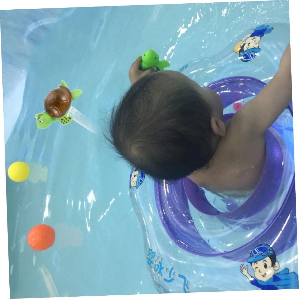 POPETPOP 3pezzi Termometro Acquatico Creativo Per Piscina Termometro Animale Lettura Fahrenheit e Celsius Per Vasche Da Bagno e Acquari