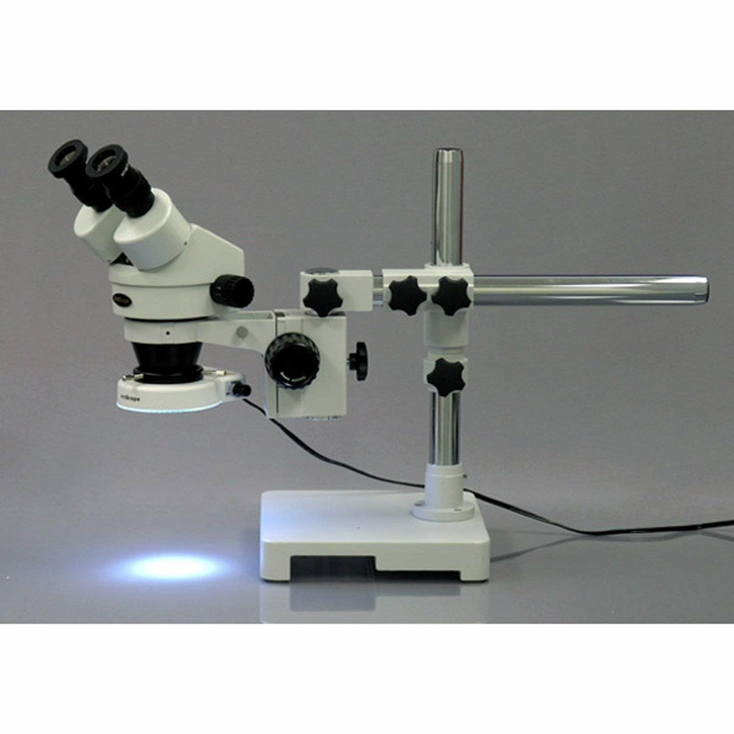 AmScope 80 LED microscopio compatto anello luce con dimmer incorporato