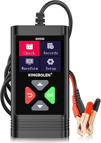 Kingbolen BM560 Testeur de batterie de voiture 6 V 12 V 100-2000 