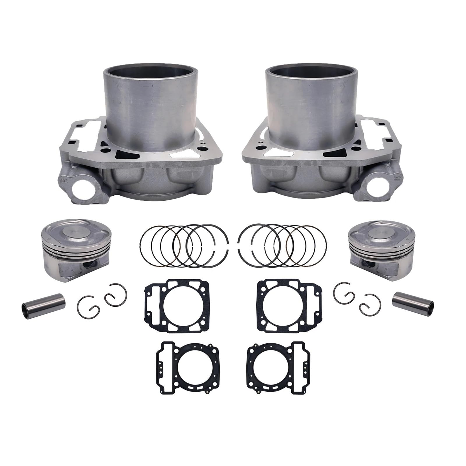Kit de cilindro CF1000 con juntas y pistones de 91 mm para motor de motocicleta Juego de 2 piezas