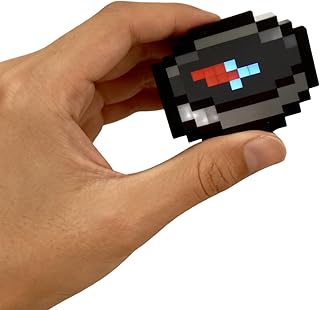 Pixel Art Compass, All-in-One Outdoor Survival Tool and Car Navigation Aid for Hiking and Travel