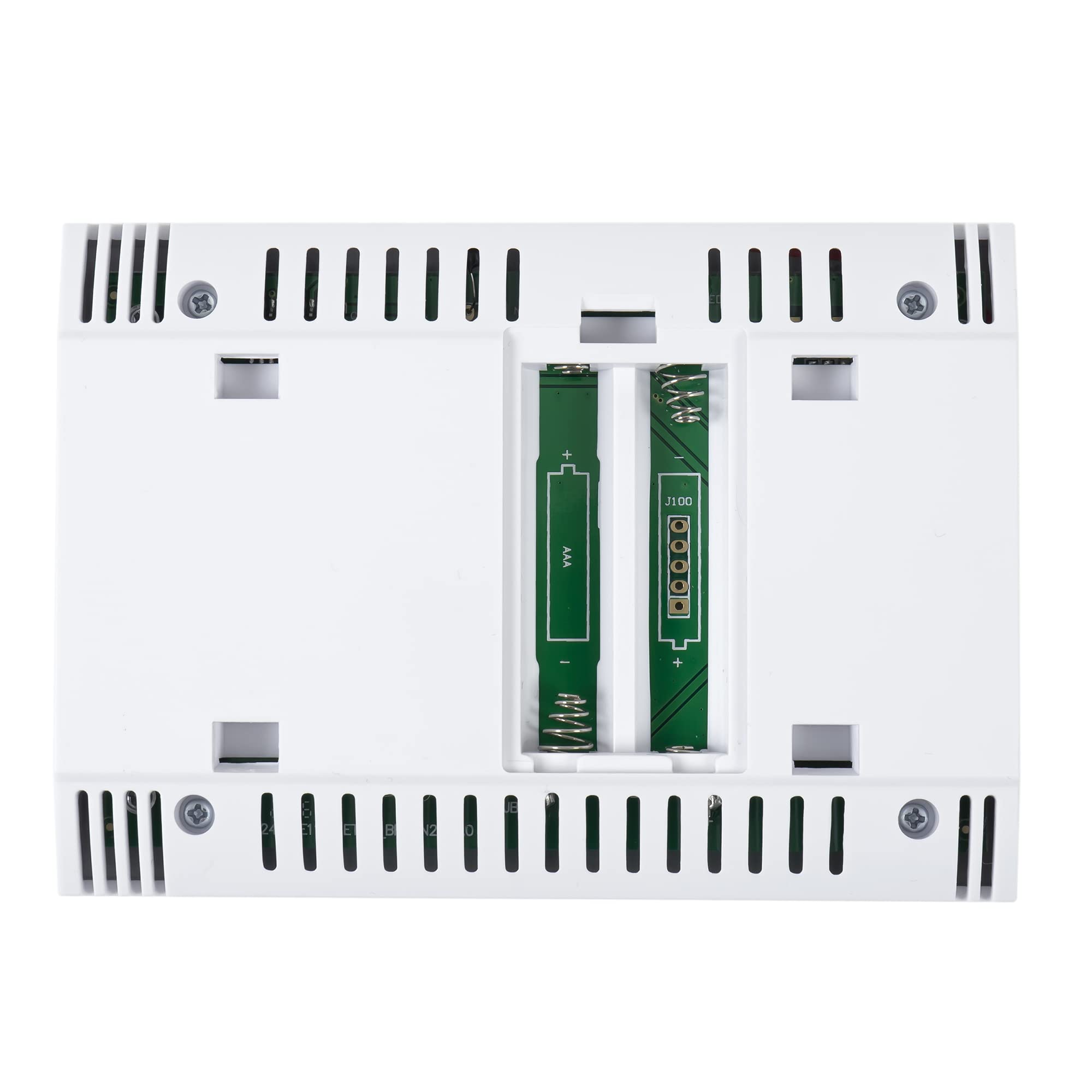 Thermostat sans Fil PNI CT60 pour systèmes de Chauffage, Affichage Lumineux, programmes journaliers, Blanc