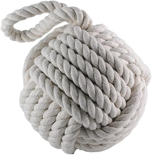 Tope de puerta náutico Sailor Rope Knot Door Stopper, Ventana Cuña Producto Decorativo Cuña Puerta Cuña Marina Mediterránea Regalo Tope de puerta